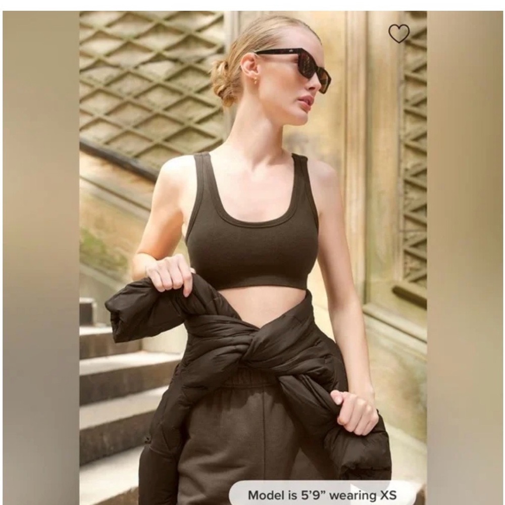 Alo brown Seamless bra small